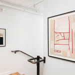 Debra Smith, Large Red & White Study, # 2, 2014