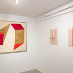 Debra Smith, Large Red & White Study, # 2, 2014