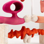 Matthew Ronay, The Yellow Arm Pipes Organized, 2014