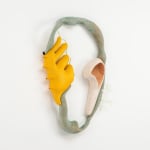 Matthew Ronay, The Yellow Arm Pipes Organized, 2014