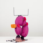Matthew Ronay, The Yellow Arm Pipes Organized, 2014