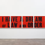Gardar Eide Einarsson, I HAVE A DREAM OF LAW AND ORDER, 2018