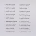 Runo Lagomarsino, Between an Imperial system and a metric system (rulers), 2003