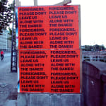 SUPERFLEX, FOREIGNERS PLEASE DON'T LEAVE US ALONE WITH THE DANES!, 2002