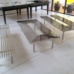 Liam Gillick, Allocated Table (Orange Brown), 2012