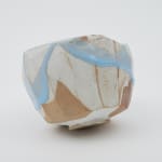 Hosai Matsubayashi XVI, Geppaku glaze Chawan / 月白釉流シ 茶碗, 2020
