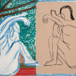 Sally Anderson, PMB's Seated Reclining Mother and Child Mirror Maze, Two Truths, 2023
