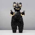 Vipoo Srivilasa, Self-portrait as a cat king, 2025