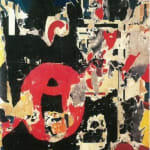 Mimmo Rotella, Western, 2005