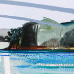 Julian Meagher, Only the tide is allowed in (diptych), 2022