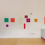 Tess Jaray, Impasse RED, 2024
