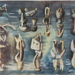 Henry Moore, Shelterers, c.1940-41