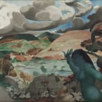 Edward Burra, Landscape Composition, c1930