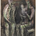 Henry Moore, Shelterers, c.1940-41
