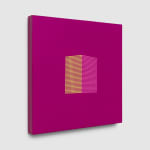 Tess Jaray, Impasse RED, 2024