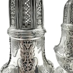 LA Crichton, A Monumental Pair of Sugar Casters by LA Crichton, 1909