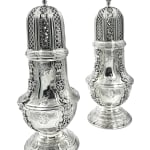 LA Crichton, A Monumental Pair of Sugar Casters by LA Crichton, 1909