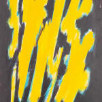William Gear RA, RBSA, Yellow Vertical , 1970