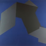 Vera MOLNAR, Sainte victoire Blues III, 1998
