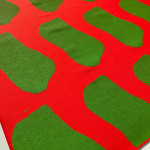 Claude VIALLAT, Vacances Bleues : rouge, 2008