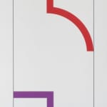 Gottfried HONEGGER, Sans titre (rouge et violet), 2013