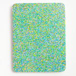 Didier MENCOBONI, Violet sur vert sur rouge sur jaune, 2020