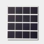 Aurelie NEMOURS, Grille Carré Croix, 2000