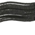 Vera MOLNAR, Assemblés par 2 / B, 1997