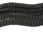 Vera MOLNAR, Assemblés par 2 / B, 1997