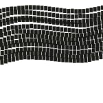 Vera MOLNAR, Assemblés par 2 / B, 1997