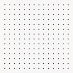 Aurelie NEMOURS, 8 fasi di un contrappunto spaziale [Nombres et hasard], 1988