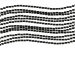 Vera MOLNAR, Assemblés par 2 / B, 1997