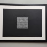 François MORELLET, Chartes-bleu-rouge, 1973