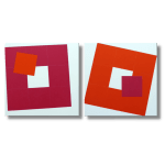 Vera MOLNAR, Deux se singularisent, 2008