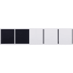 Aurelie NEMOURS, Rythme du millimètre - Six plus six, 1980
