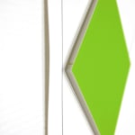 Gottfried HONEGGER, Carré vert, 2015