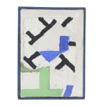 François MORELLET, Chartes-bleu-rouge, 1973