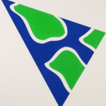 Claude VIALLAT, Triangle, Versions I à V, 1992