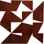 Norman DILWORTH, Zig zag circular, 2007