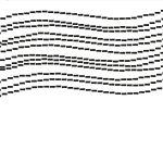 Vera MOLNAR, Assemblés par 2 / B, 1997