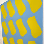 Claude VIALLAT, Vacances Bleues : bleu, 2008