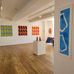 Claude VIALLAT, Vacances Bleues : bleu, 2008