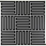 Vera MOLNAR, Assemblés par 2 / B, 1997