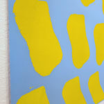 Claude VIALLAT, Vacances Bleues : bleu, 2008