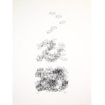 Vera MOLNAR, Sans titre, de la série Hommage à Ady, 1977