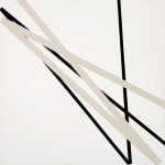 Vera MOLNAR, 2 bandes pliées, 2 couleurs, 2020