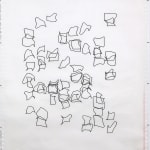 Vera MOLNAR, Assemblés par 2 / B, 1997