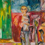 John Bellany (1942-2013), Woman and Child , circa 1980