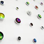 Jiro Kamata, Palette Brooch No.9, 2015