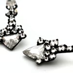 Todd Pownell, Rose Cut Diamond Earrings